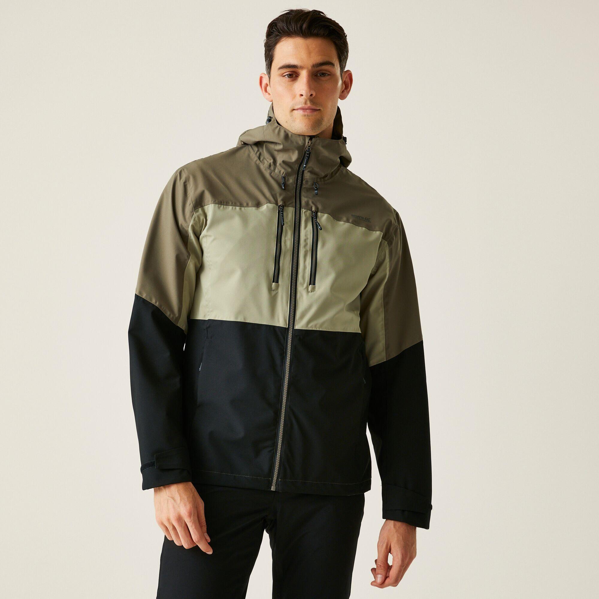 REGATTA Herren Wandern Jacke wasserdicht - Maland, grün