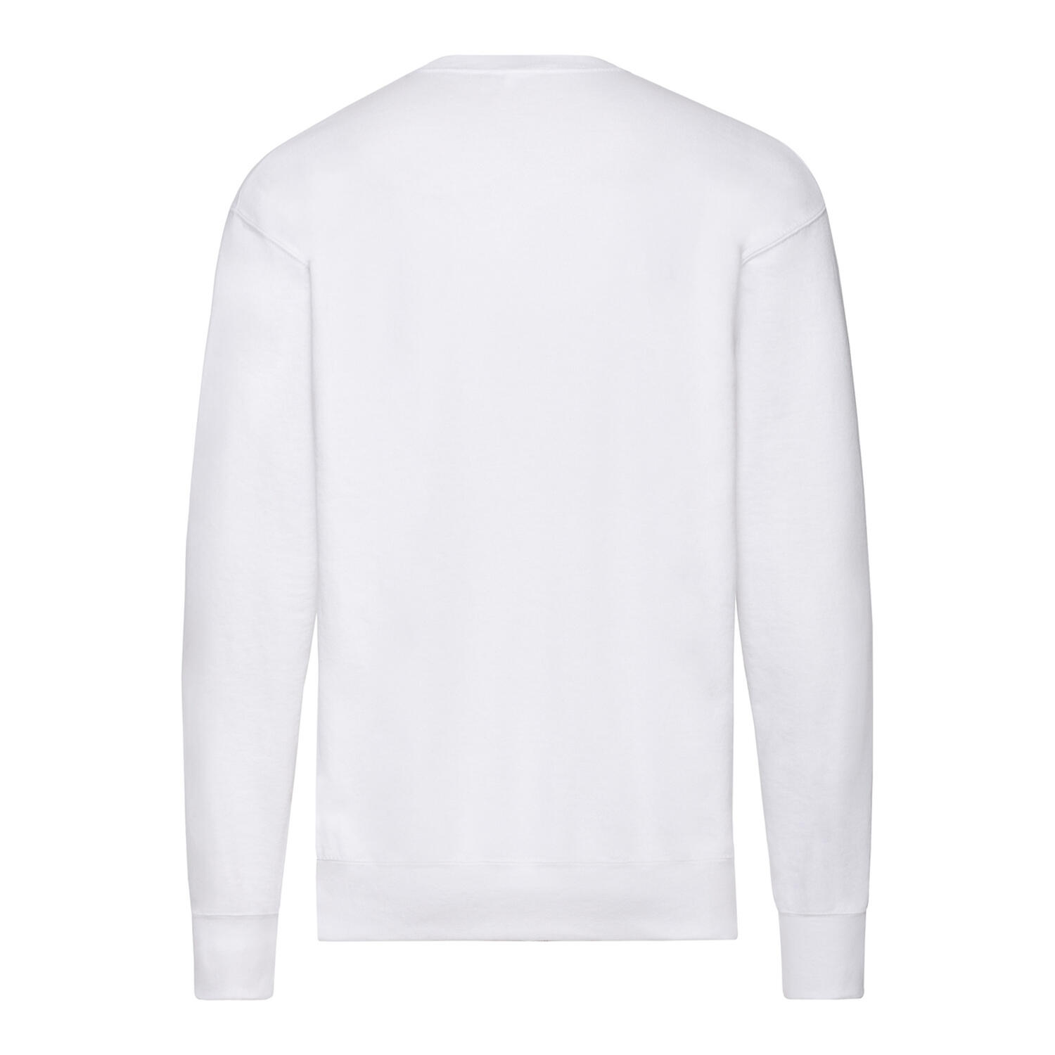 Sweat Manches Cousues Adulte (Blanc) 2/3