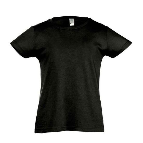 Tshirt GIRLIE CHERRY Enfant (Noir)