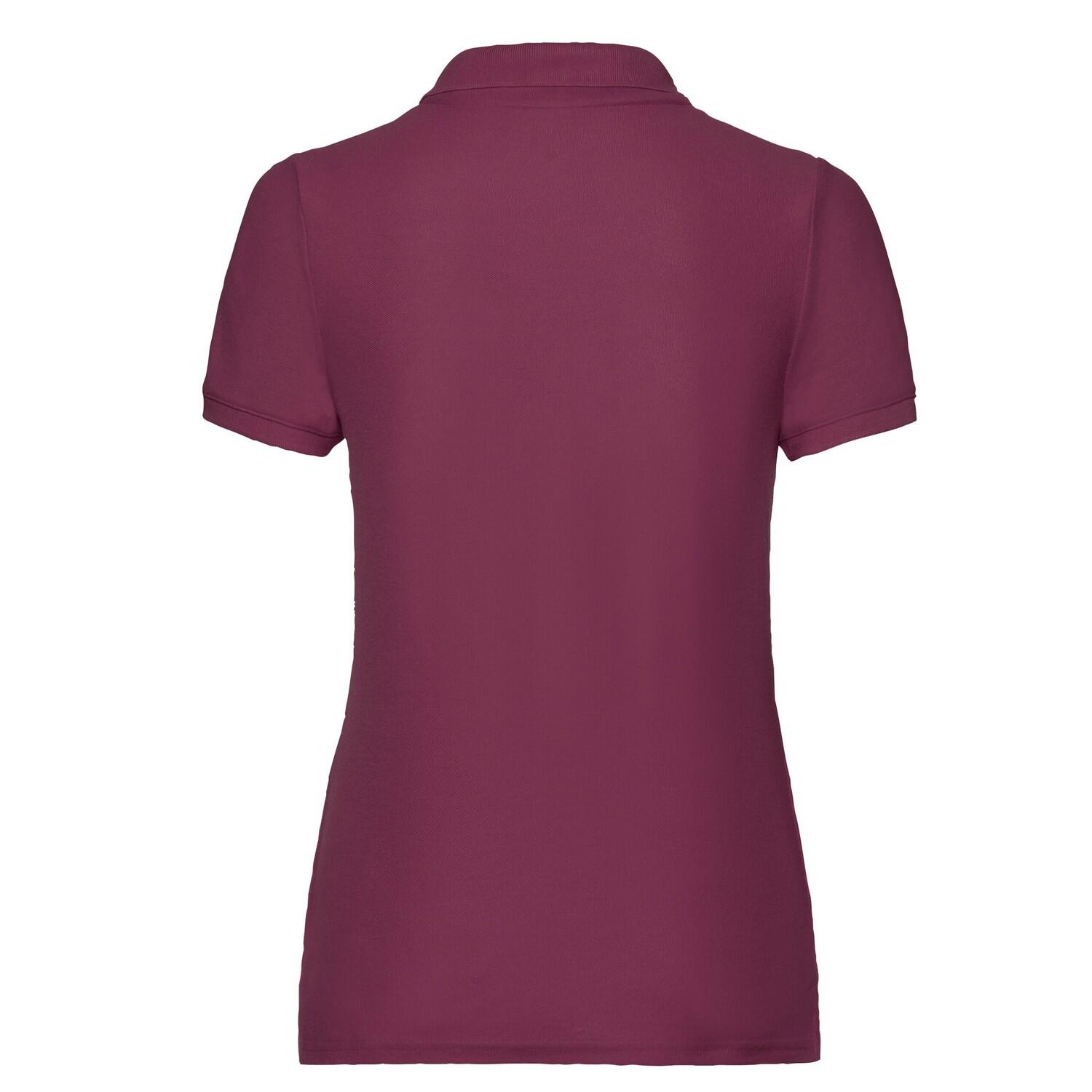 Polo para Mujer Burdeos 2/3