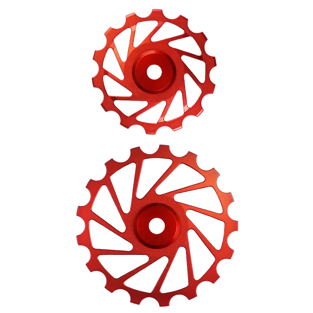 Novaride - Galets Dérailleur Céramique Vtt Nova Ride Pour Sram T-type - Galet Dérailleur - Rouge - Taille Unique - Decathlon