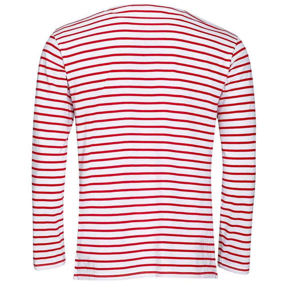 Tshirt MARINE Homme (Blanc / Rouge) 2/4
