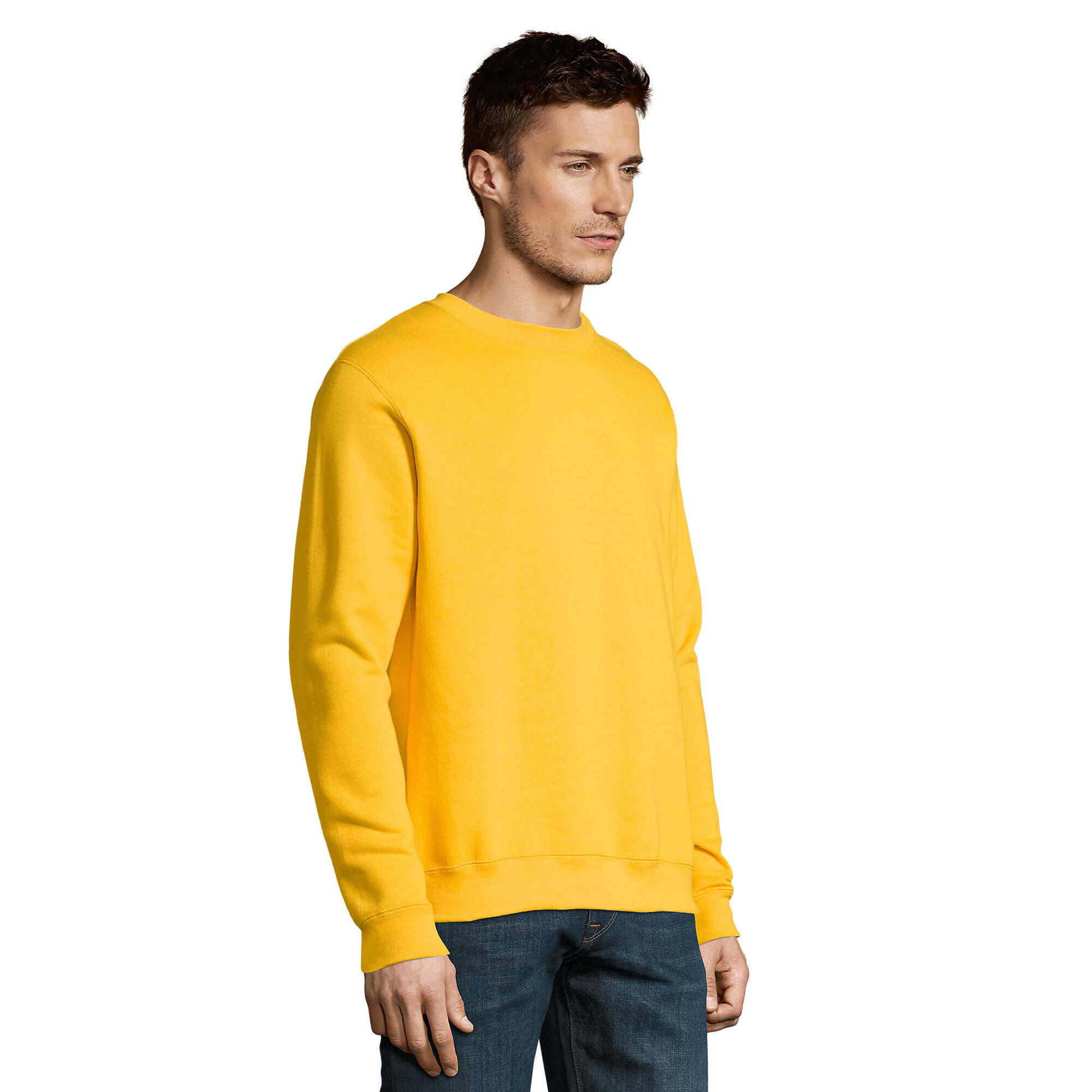 Sweat NEW SUPREME Adulte (Jaune Or) 3/4