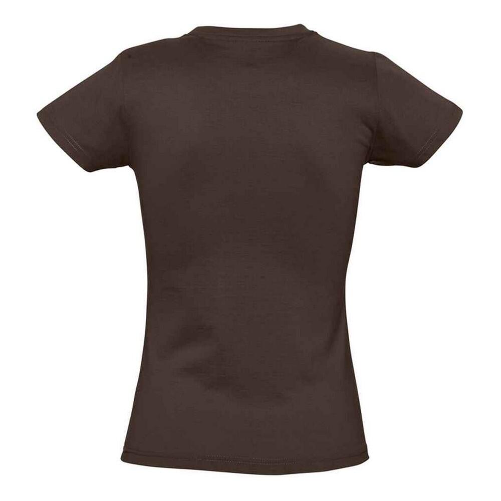 Tshirt IMPERIAL Femme (Chocolat) 2/4