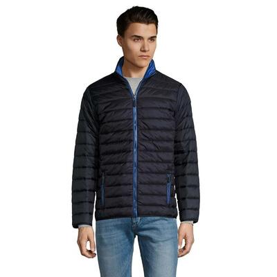 Heren ride light gewatteerd jack (marine)