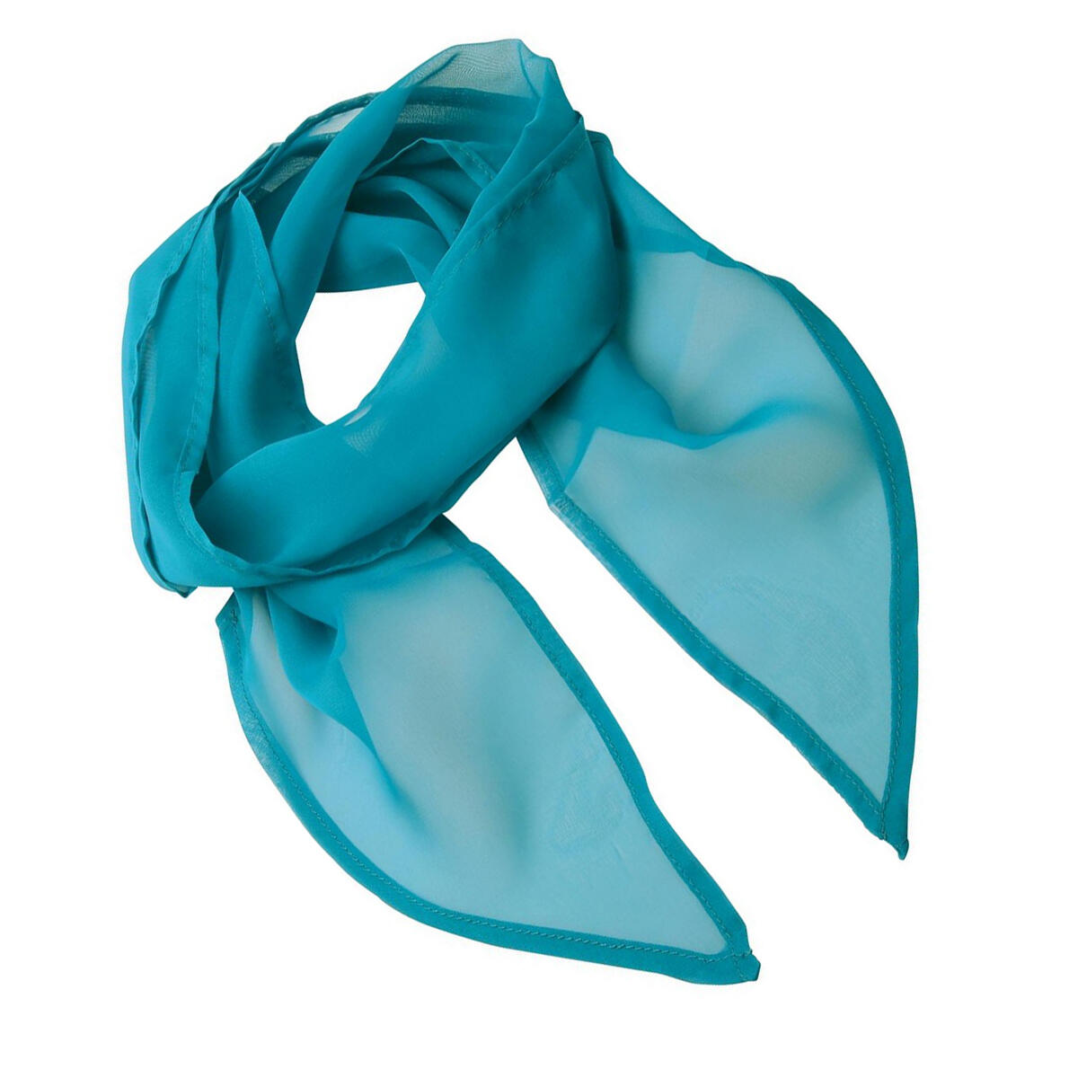 Cachecol Chiffon Mulher (Verde Azulado) 2/3