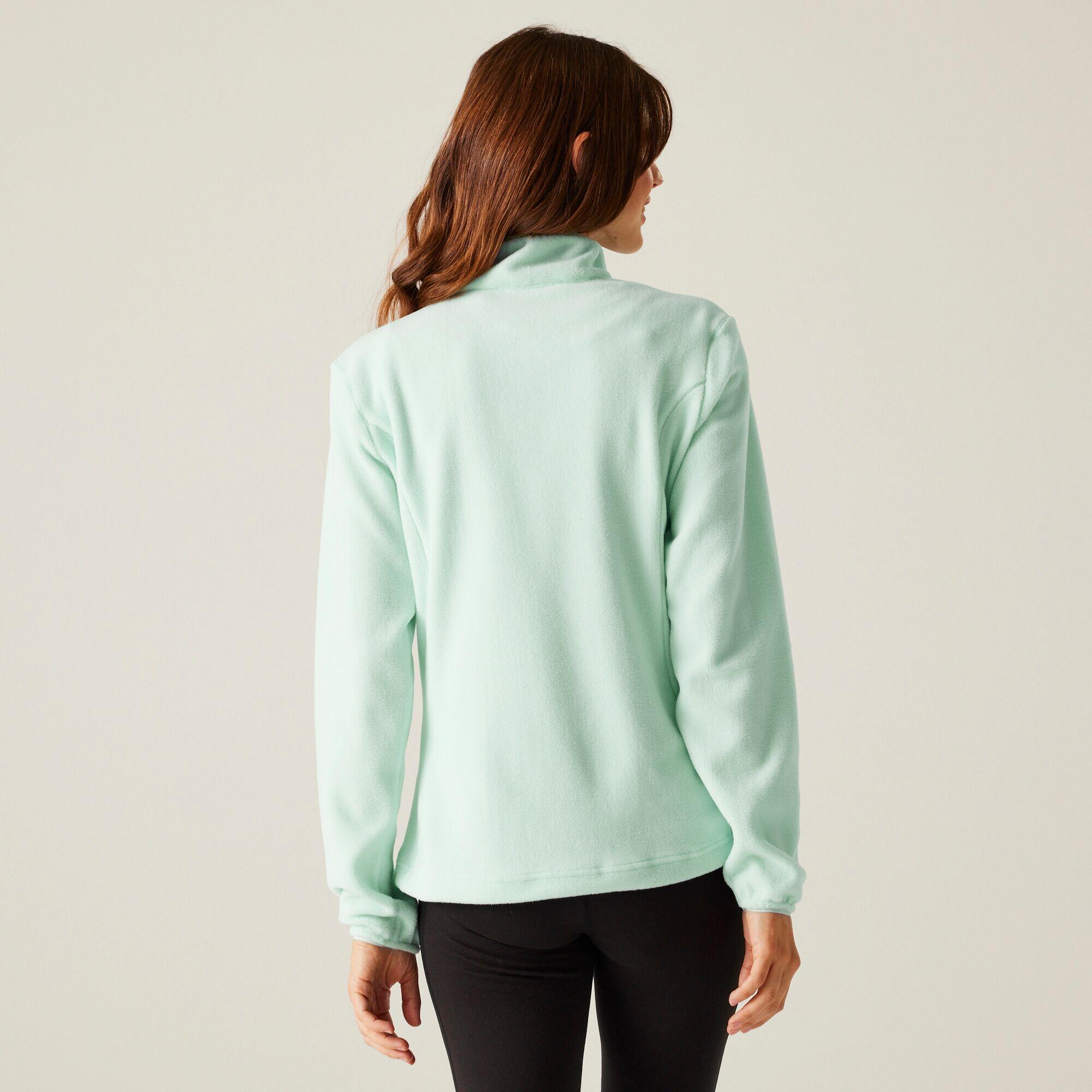Fleece Wandelen Dames Hoge Kraag Ritszakken Floreo Iv 2/7
