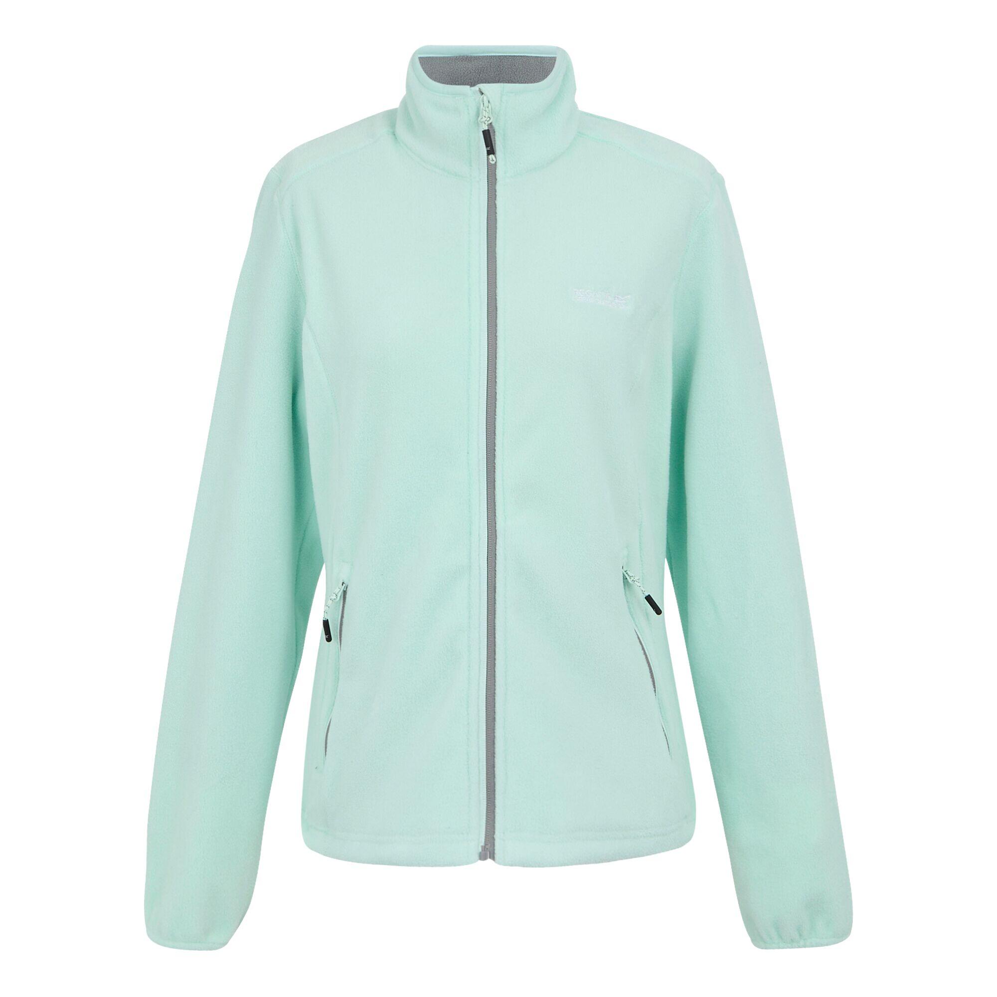 Fleece Wandelen Dames Hoge Kraag Ritszakken Floreo Iv 5/7