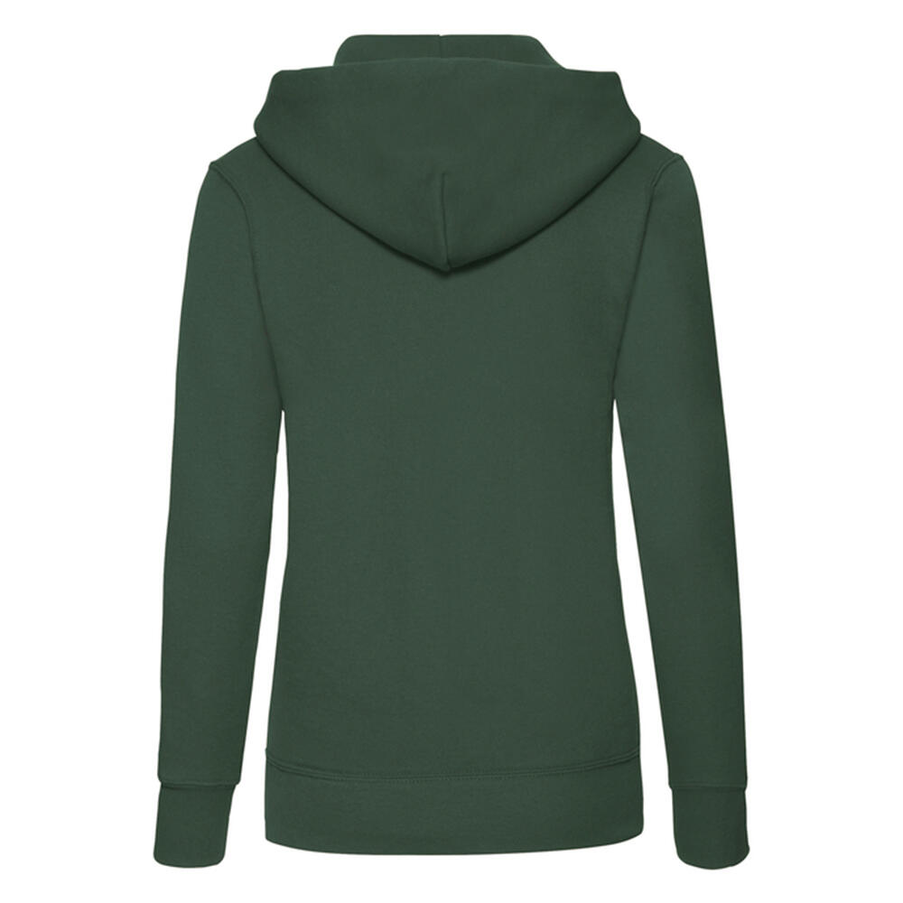 Sweat À Capuche CLASSIC Femme (Vert Bouteille) 2/2