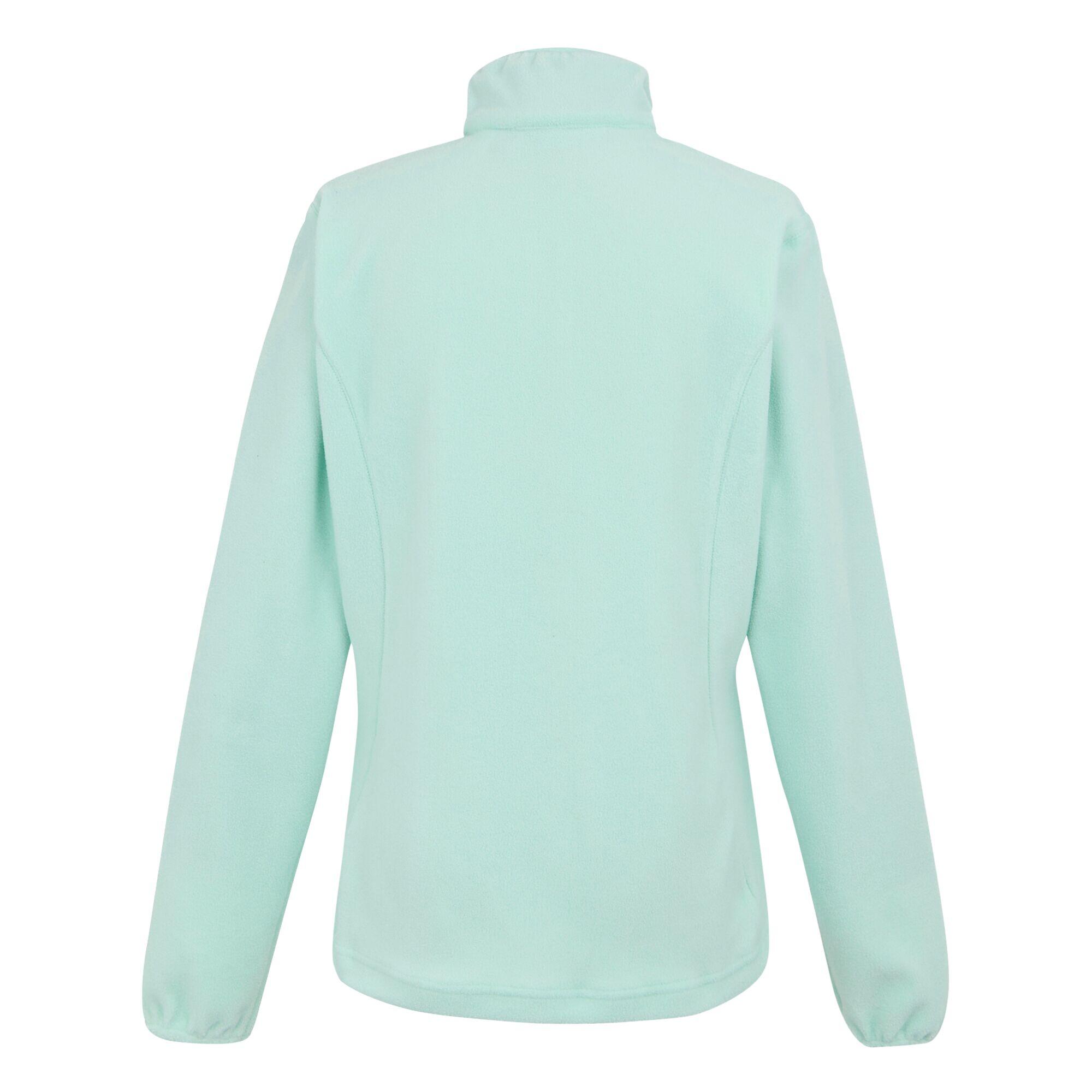 Fleece Wandelen Dames Hoge Kraag Ritszakken Floreo Iv 6/7