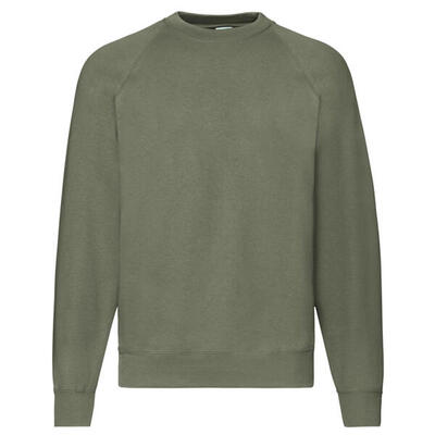 Uniseks klassiek raglan sweatshirt voor volwassenen (bourgondië)