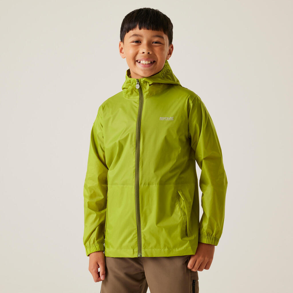 Pack It III Kids Waterproof Hiking Shell Jacket