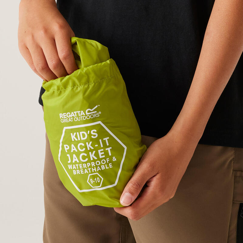 Kurtka trekkingowa dziecięca Pack It Jacket III kieszonkowa