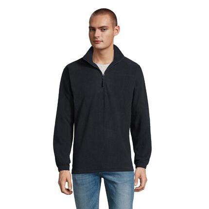 Volwassen uniseks Ness Half Zip Fleece Top (Rood)