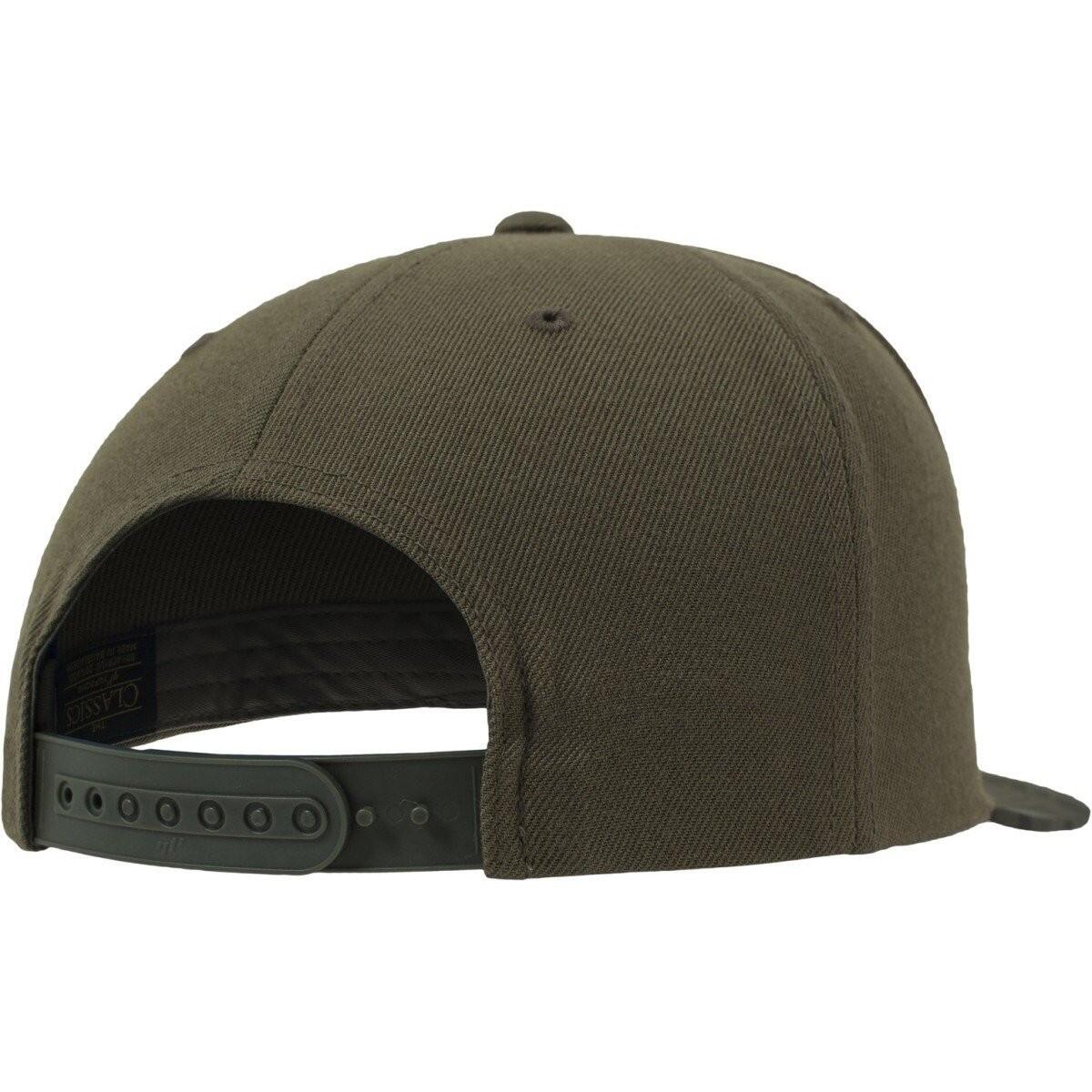 Cappellino Con Visiera Visiera Mimetica Flexfit Verde Oliva 2/4
