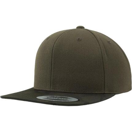 Casquette Ajustable Motif/style Camouflage Sur Visière (Olive)