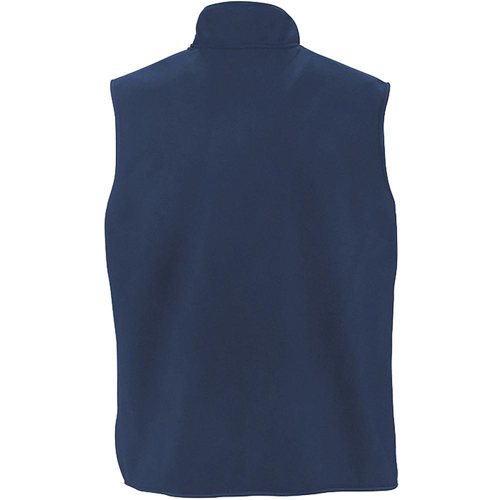 Gilet Sportivo Invernale In Pile Uomo SOLS Blu Navy 2/3