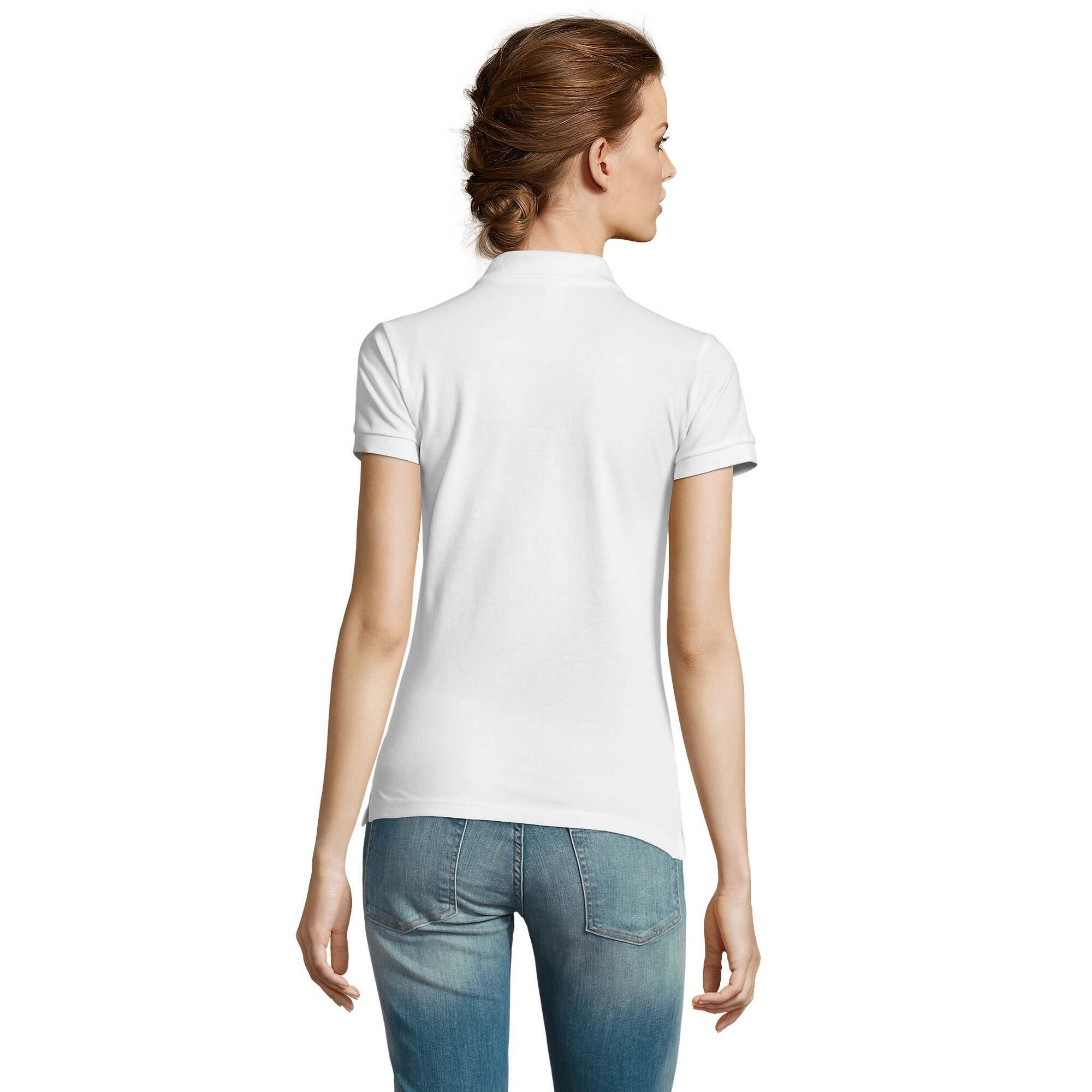 Polo PEOPLE Femme (Blanc) 2/4
