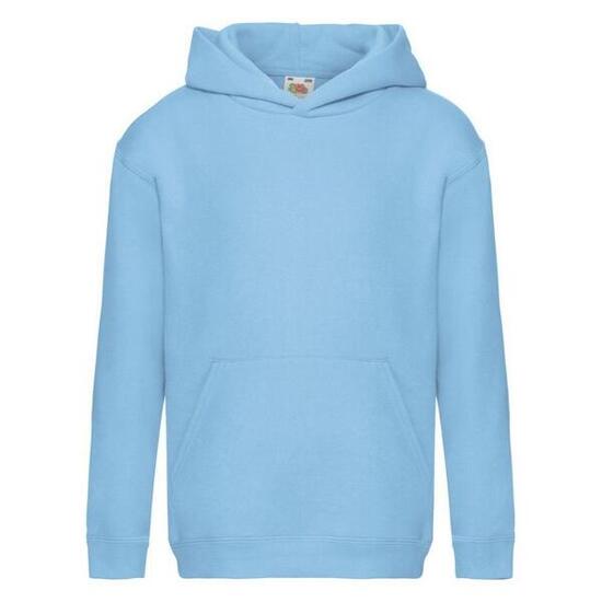 Sweat À Capuche PREMIUM Enfant (Bleu Ciel)