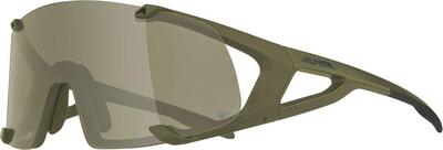 Fahrrad Sonnenbrille Hawkeye Q-Lite. olive matt