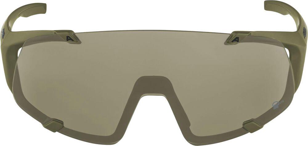 Lunettes de soleil vélo Hawkeye Q-Lite, olive matt 2/5