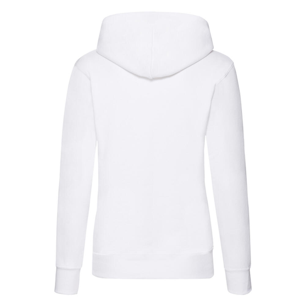 Sweat À Capuche CLASSIC Femme (Blanc) 2/2