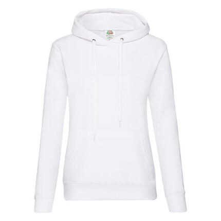 Sweat À Capuche CLASSIC Femme (Blanc)