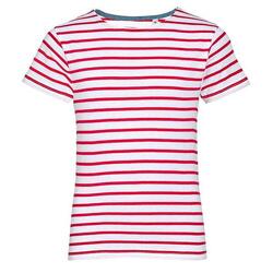 Tshirt MILES Enfant (Blanc / Rouge)
