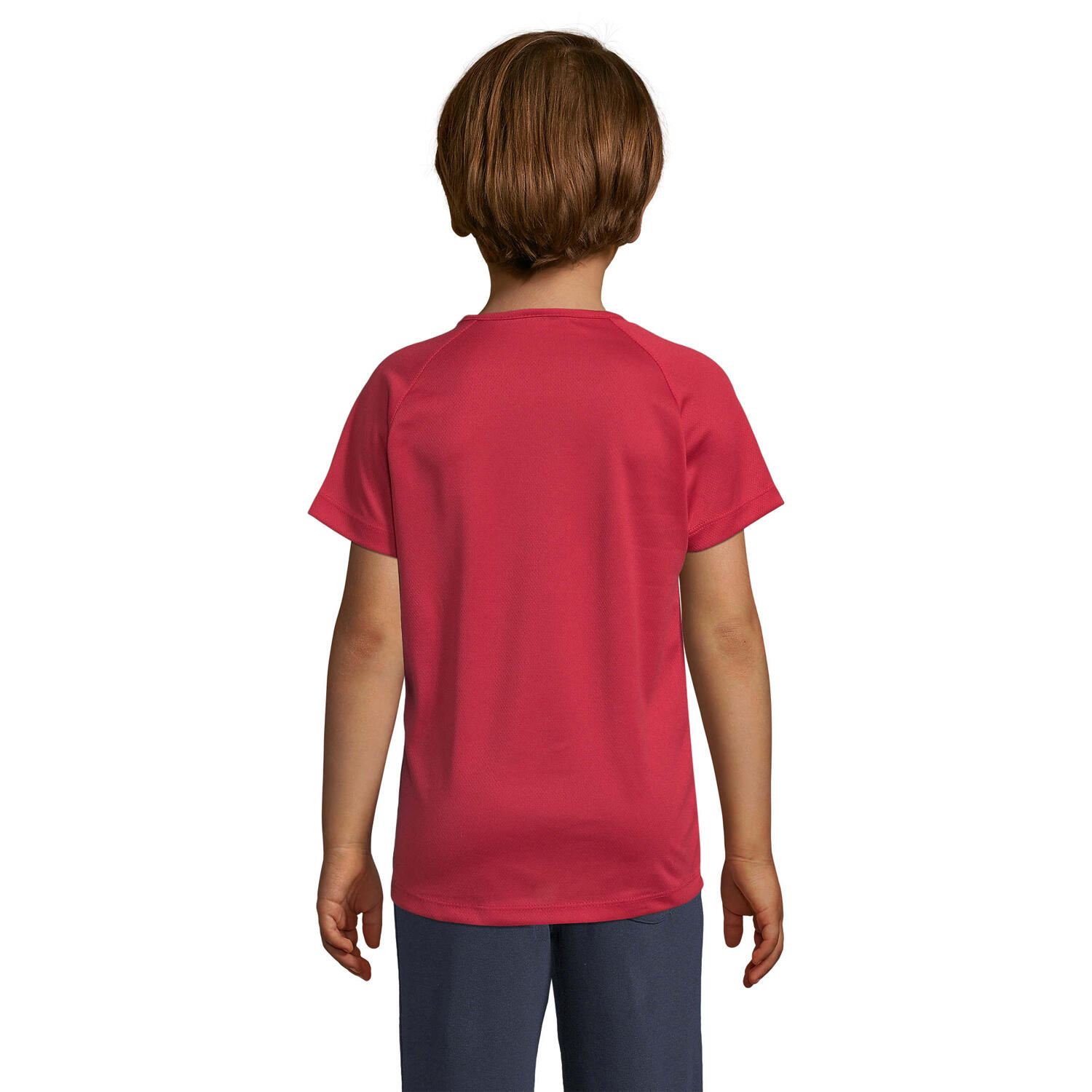 Tshirt SPORTY Enfant (Rouge) 2/3