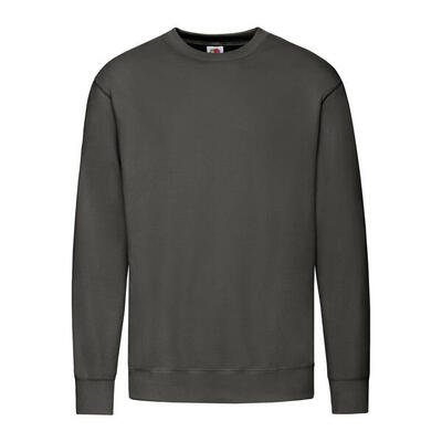 Uniseks lichtgewicht sweatshirt met inzet voor volwassenen (rood)