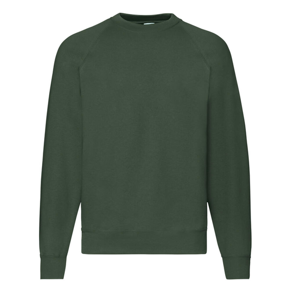 Unisex Adult Classic Raglan Sweatshirt (Bottle Green)
