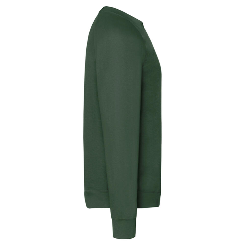 Jersey Classic Raglan para Adultos Unisex Verde Botella 3/3