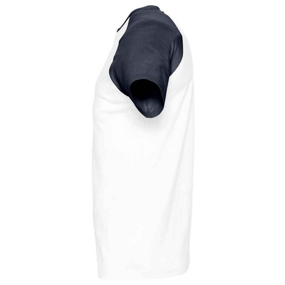 Tshirt FUNKY Adulte (Blanc) 3/4