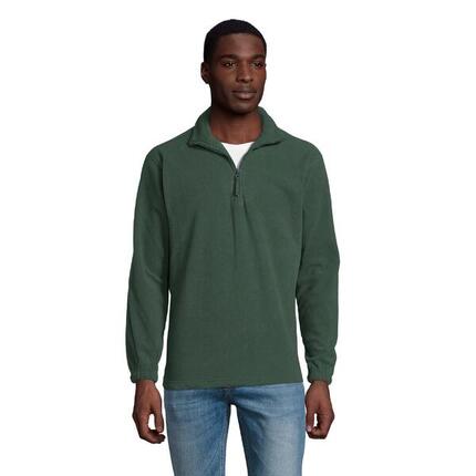 Volwassen uniseks Ness Half Zip Fleece Top (Rood)