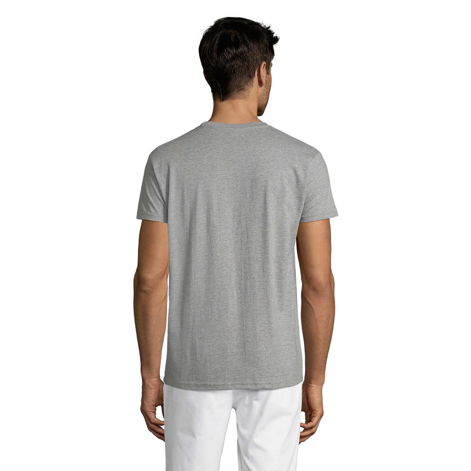 Tshirt REGENT Adulte (Gris Chiné) 2/4