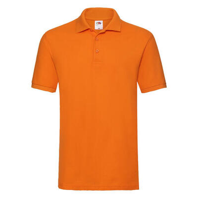 Unisex premium poloshirt voor volwassenen (hemelsblauw)