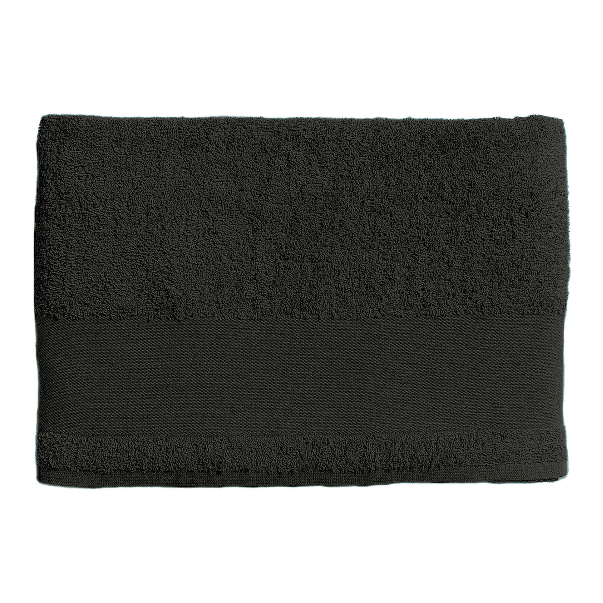 SOL'S Toalha de convidado Island 30 Preto