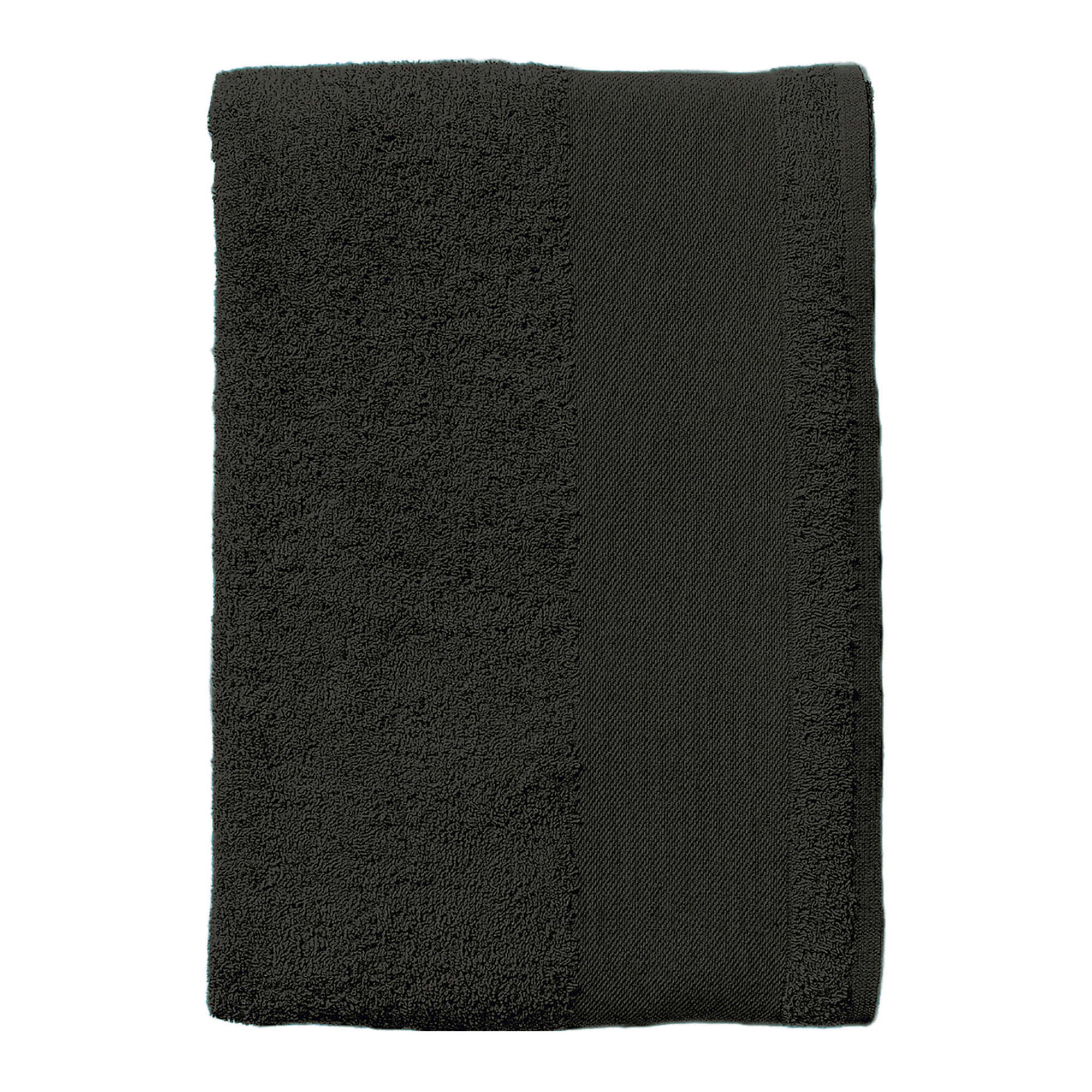 Serviette De Bain Pour Invités ISLAND (Noir) 2/3