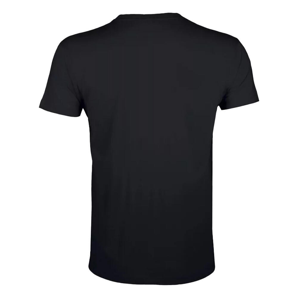 Maglietta Aderente Adulto Unisex SOLS Regent Nero Intenso 2/3