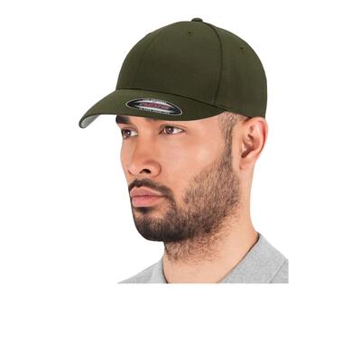 Unisex wollen kammenkap (zwart/zwart)