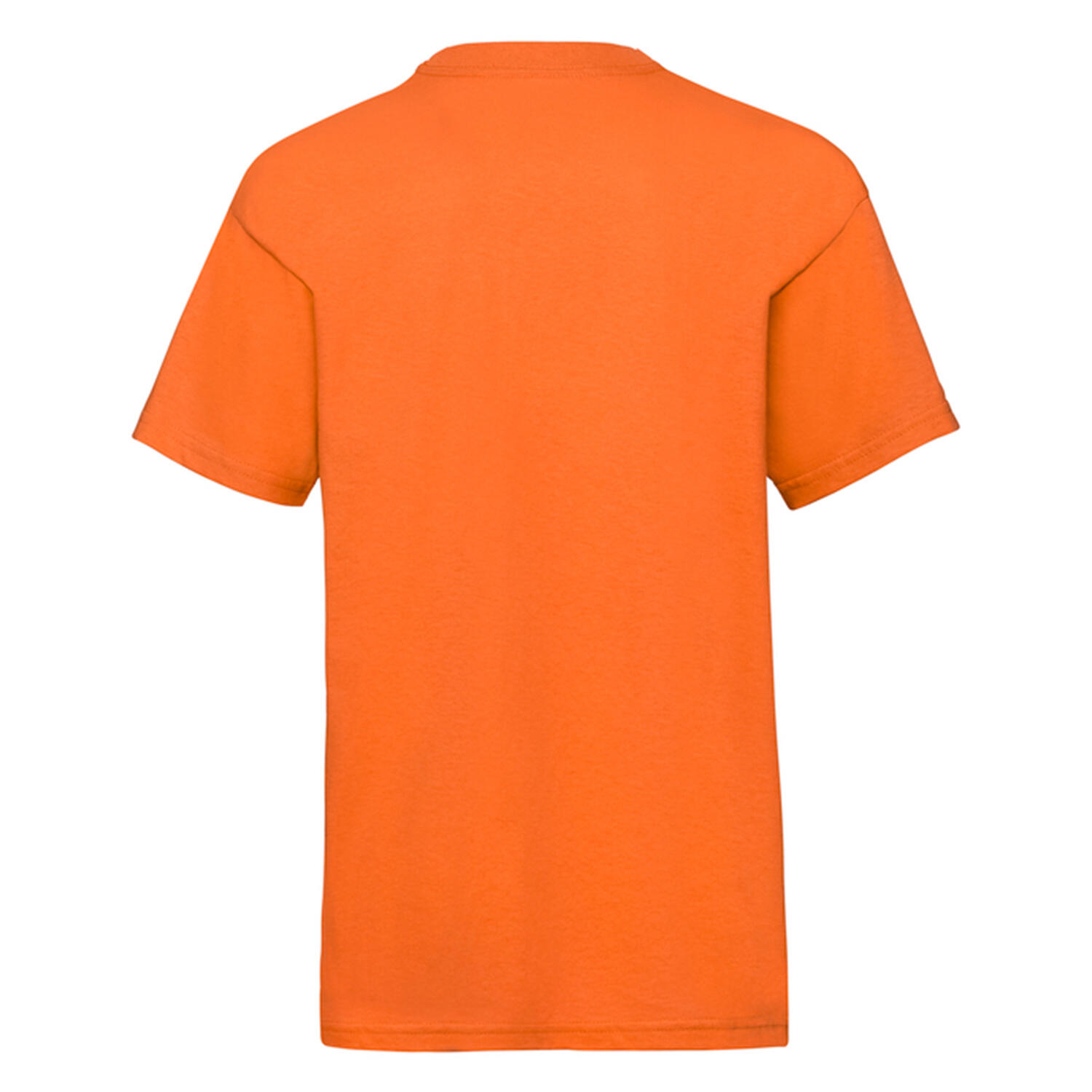 Maglietta Bambini Fruit Of The Loom Valueweight Arancio 2/3