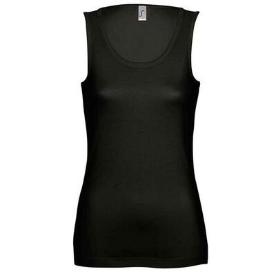 Dames jane tanktop (diep zwart)