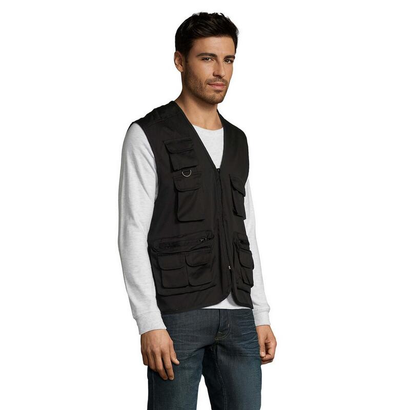 Veste Sans Manches REPORTER Homme (Noir)