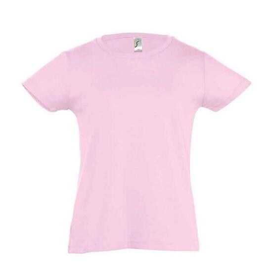 Tshirt GIRLIE CHERRY Enfant (Rose)