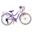 VOLARE BICYCLES Vélo jeune Lovely 24 pouces, violet