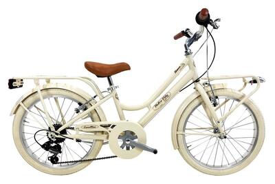 Bici da bambina Dolce Vita By Canellini ROMA 20" 6V - Panna