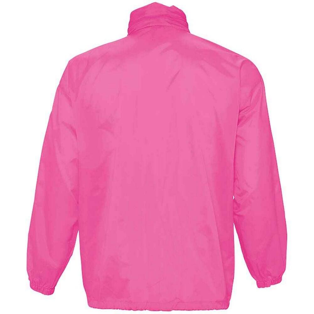 Windjack voor volwassenen (Neonroze) 2/4