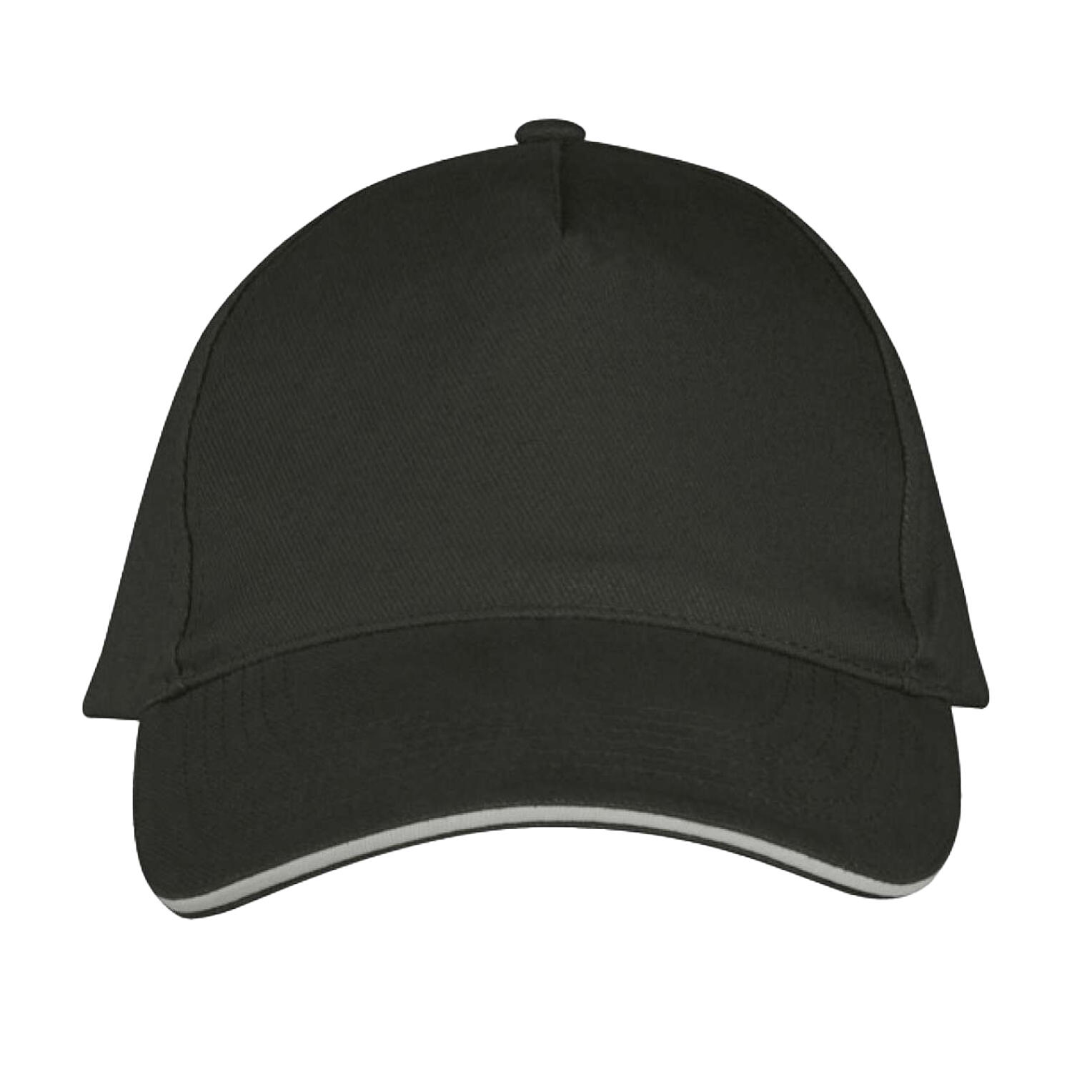 Sol's - Casquette De Baseball Long Beach (gris Foncé / Gris Clair) - Chapeau - Gris - Taille Unique - Decathlon
