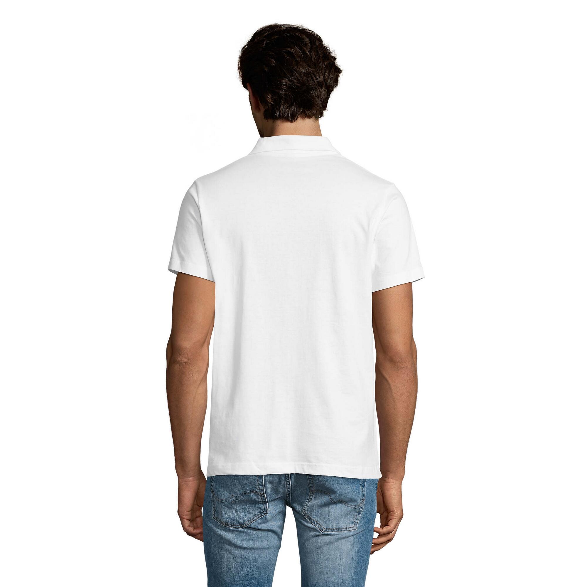 Polo PRESCOTT Homme (Blanc) 2/4