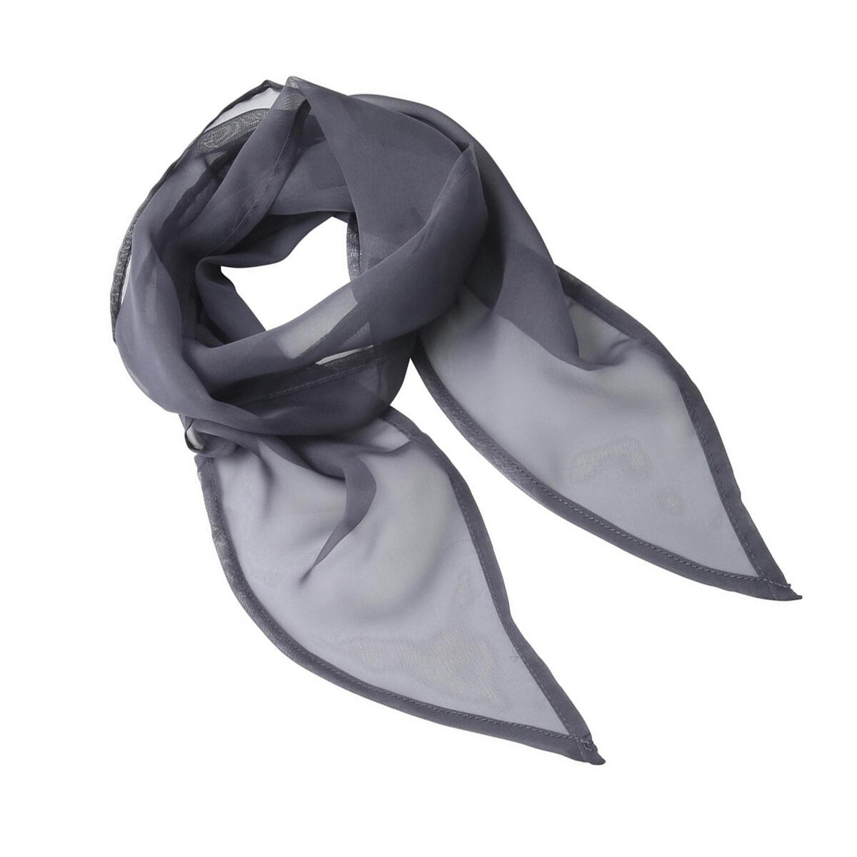 Dames Chiffon Sjaal (Staal) 2/3